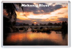 Mekong River - Asia - Jumbo Fridge Magnet Souvenir Gift Present 19S3