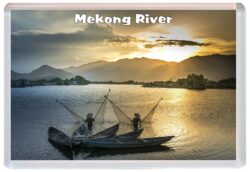 Mekong River - Asia - Jumbo Fridge Magnet Souvenir Gift Present 19S4
