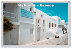Mykonos - Greece - Jumbo Fridge Magnet Souvenir Gift Present 191G5