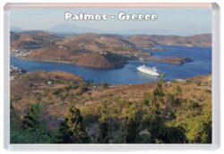 Patmos - Greece - Jumbo Fridge Magnet Souvenir Gift Present 191G1