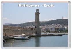Rethymno - Crete - Greece - Jumbo Fridge Magnet Souvenir Gift Present 191G3