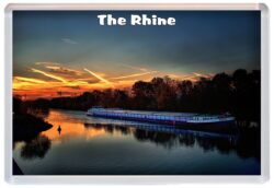 The Rhine - Jumbo Fridge Magnet/Magnets Souvenir Gift Present 19G5