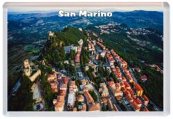 San Marino - Jumbo Fridge Magnet Souvenir Gift Present 19SM2