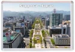 Sappora - Japan - Jumbo Fridge Magnet Souvenir Gift Present 19S2