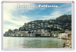 Sausalito - California - USA - Jumbo Fridge Magnet Souvenir Gift Present 19U1