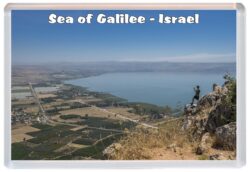 Sea of Galilee - Israel - Jumbo Fridge Magnet Souvenir Gift Present 19I1