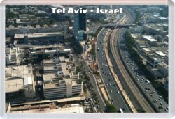 Tel Aviv - Israel - Jumbo Fridge Magnet Souvenir Gift Present 19A3