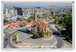 Windhoek - Namibia - Jumbo Fridge Magnet Souvenir Gift Present 19N1