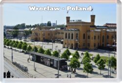 Wroclaw - Poland - Jumbo Fridge Magnet Souvenir Gift Present 19P5