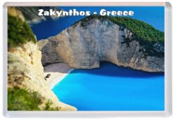 Zakynthos / Zante - Greece - Jumbo Fridge Magnet Souvenir Gift Present 191G4