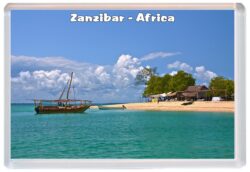 Zanzibar - Africa - Jumbo Fridge Magnet Souvenir Gift Present 19Z5