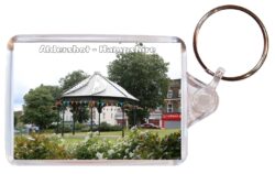 Aldershot - Hampshire - Double Sided Large Keyring Key Fob Chain Ring Gift Present Souvenir E2