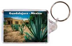 Guadalajara - Double Sided Large Keyring Key Fob Chain Ring Gift Present Souvenir M2