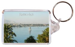 River Nile - Africa - Double Sided Large Keyring Key Fob Chain Ring Gift Present Souvenir RN2