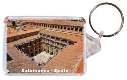 Salamanca - Spain - Double Sided Large Keyring Key Fob Chain Ring Gift Present Souvenir S4