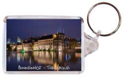 Binnenhof - The Hague - Holland - Double Sided Large Keyring Key Fob Chain Ring Gift Present Souvenir H1