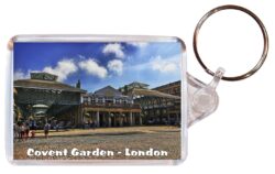 Corfe Castle - Dorset - Double Sided Large Keyring Key Fob Chain Ring Gift Present Souvenir E1