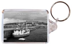 Whitehaven - Cumbria - Double Sided Large Keyring Key Fob Chain Ring Gift Present Souvenir E1