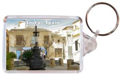 Lorca - Spain - Double Sided Large Keyring Key Fob Chain Ring Gift Present Souvenir S2