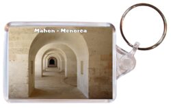 Mahon - Menorca - Spain - Double Sided Large Keyring Key Fob Chain Ring Gift Present Souvenir S3