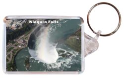 Niagara Falls - Canada - Double Sided Large Keyring Key Fob Chain Ring Gift Present Souvenir C7