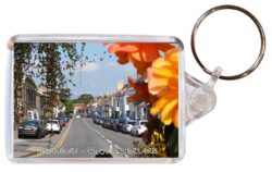 Thornbury - Gloucestershire - Double Sided Large Keyring Key Fob Chain Ring Gift Present Souvenir E1
