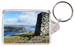 Ullswater - Lake District - Cumbria - Double Sided Large Keyring Key Fob Chain Ring Gift Present Souvenir E2
