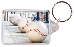 Cincinnati - Ohio - USA - Double Sided Large Keyring Key Fob Chain Ring Gift Present Souvenir US3