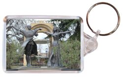 Tbilisi - Georgia - Double Sided Large Keyring Key Fob Chain Ring Gift Present Souvenir G4
