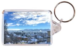 Klagenfurt - Germany - Double Sided Large Keyring Key Fob Chain Ring Gift Present Souvenir G1