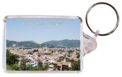Marmaris - Turkey - Double Sided Large Keyring Key Fob Chain Ring Gift Present Souvenir T2