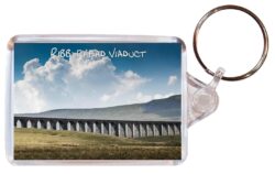 Ribblehead Viaduct - Cumbria - Double Sided Large Keyring Key Fob Chain Ring Gift Present Souvenir E1