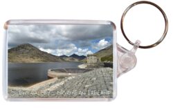 Silent Valley - Northern Ireland - Double Sided Large Keyring Key Fob Chain Ring Gift Present Souvenir NI1
