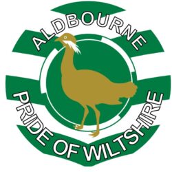Aldbourne - Pride of Wiltshire - TWO PACK - Car Bumper Laptop Window Decal County Flag Sticker