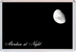 Aberdeen at Night - Jumbo Fridge Magnet Souvenir Gift Present