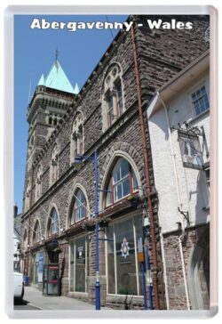Abergavenny - Wales - Jumbo Fridge Magnet Souvenir Gift Present 20W1