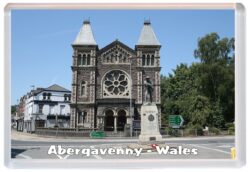 Abergavenny - Wales - Jumbo Fridge Magnet Souvenir Gift Present 20W2