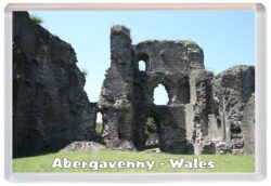 Abergavenny - Wales - Jumbo Fridge Magnet Souvenir Gift Present 20W3