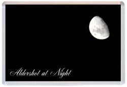 Aldershot at Night - Jumbo Fridge Magnet Souvenir Gift Present