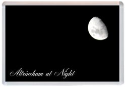 Altrincham at Night - Jumbo Fridge Magnet Souvenir Gift Present