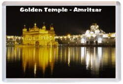 Golden Temple - Amritsar - India - Jumbo Fridge Magnet Souvenir Gift Present 20I3