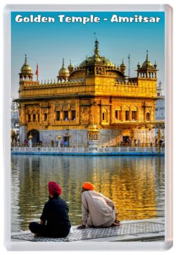 Golden Temple - Amritsar - India - Jumbo Fridge Magnet Souvenir Gift Present 20I4