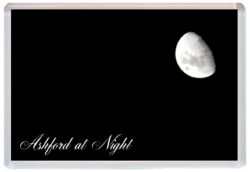 Ashford at Night - Jumbo Fridge Magnet Souvenir Gift Present