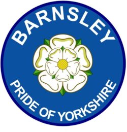 Barnsley - Pride of Yorkshire - TWO PACK - Car Bumper Laptop Window Decal County Flag Sticker