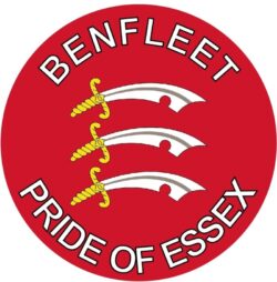 Benfleet - Pride of Essex - TWO PACK - Car Bumper Laptop Window Decal County Flag Sticker
