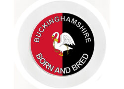Buckinghamshire Bord & Bred - Car Tax Disc Permit Window Holder - Reusable