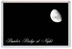 Bamber Bridge at Night - Jumbo Fridge Magnet Souvenir Gift Present