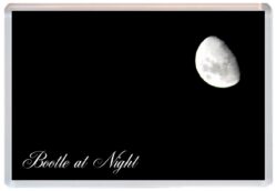 Bootle at Night - Jumbo Fridge Magnet Souvenir Gift Present
