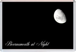 Bournemouth at Night - Jumbo Fridge Magnet Souvenir Gift Present