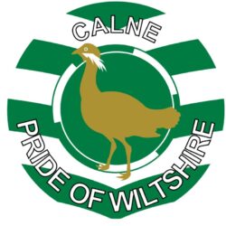 Calne - Pride of Wiltshire - TWO PACK - Car Bumper Laptop Window Decal County Flag Sticker